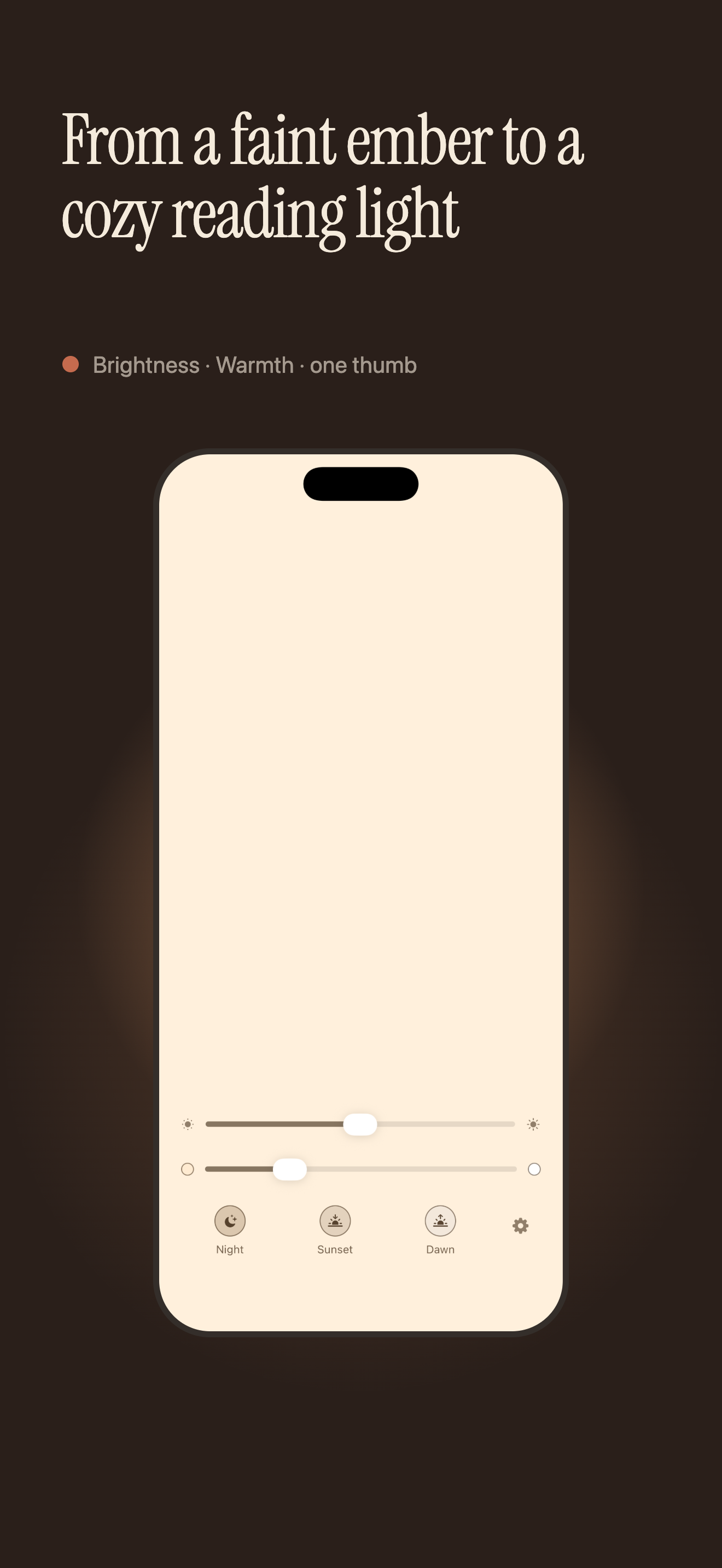 BabyLight: Warm Night Light screenshot 2