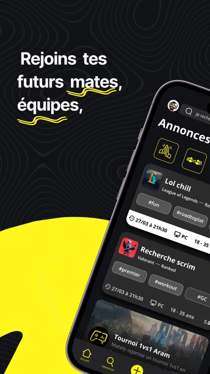 Mately – Joueurs & Team Esport