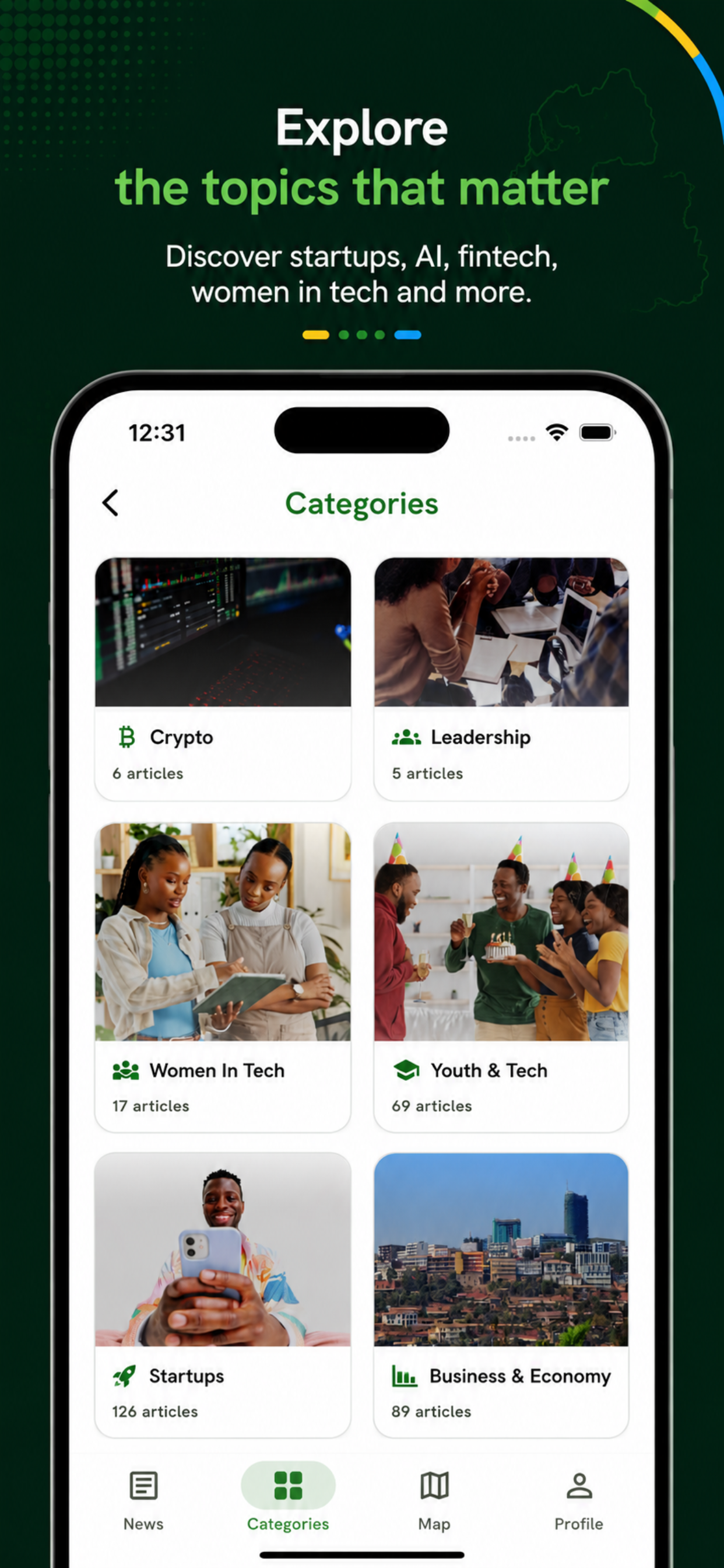 Rwanda Tech News screenshot 2