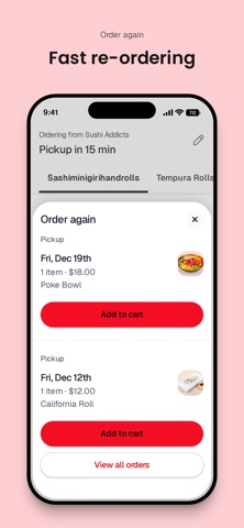 Sushi Addicts iPhone screenshot