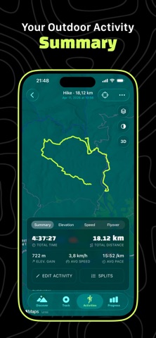iSard: GPS Run & Hike Tracker screenshot 4