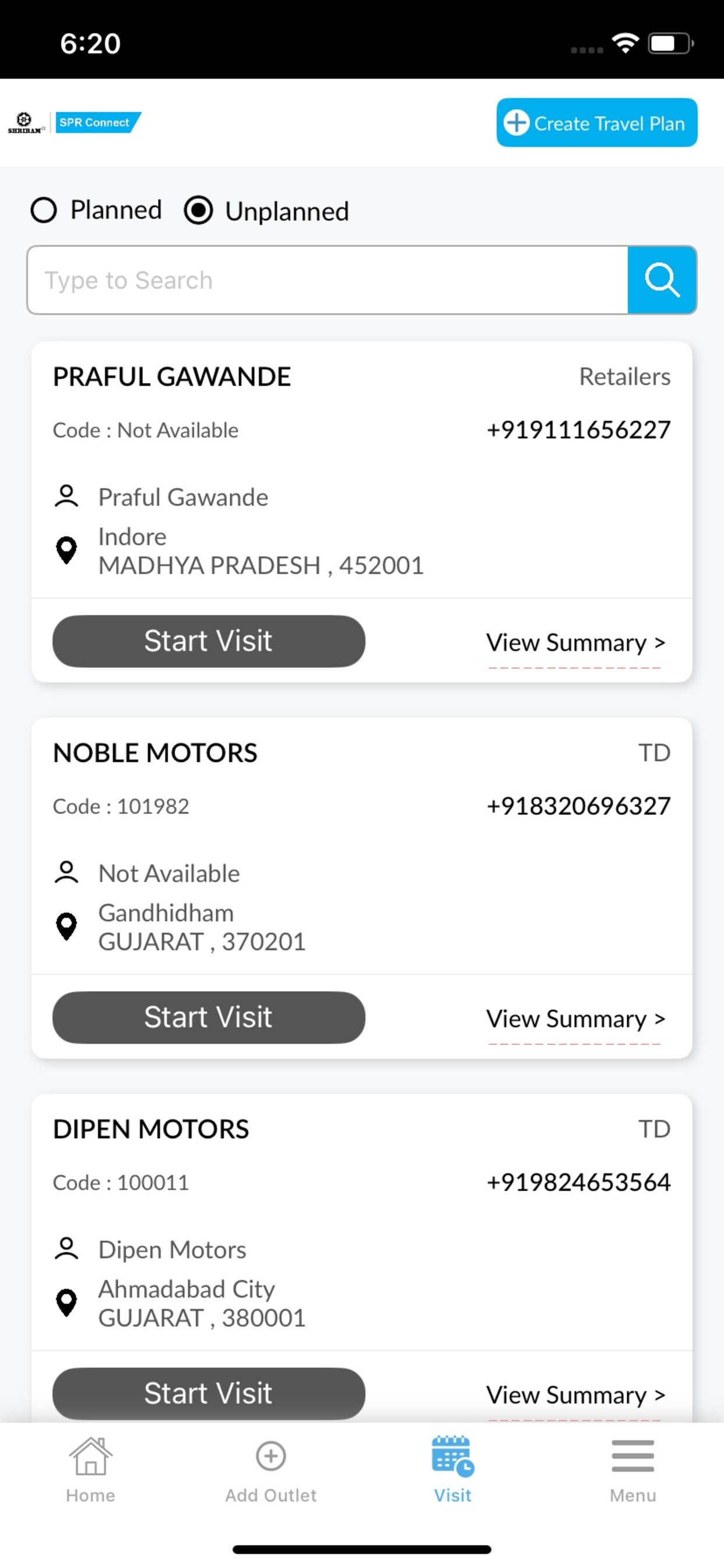 SPR Connect Sales Team screenshot 4