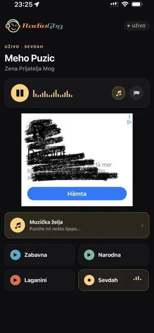 Radio Gbg screenshot 4
