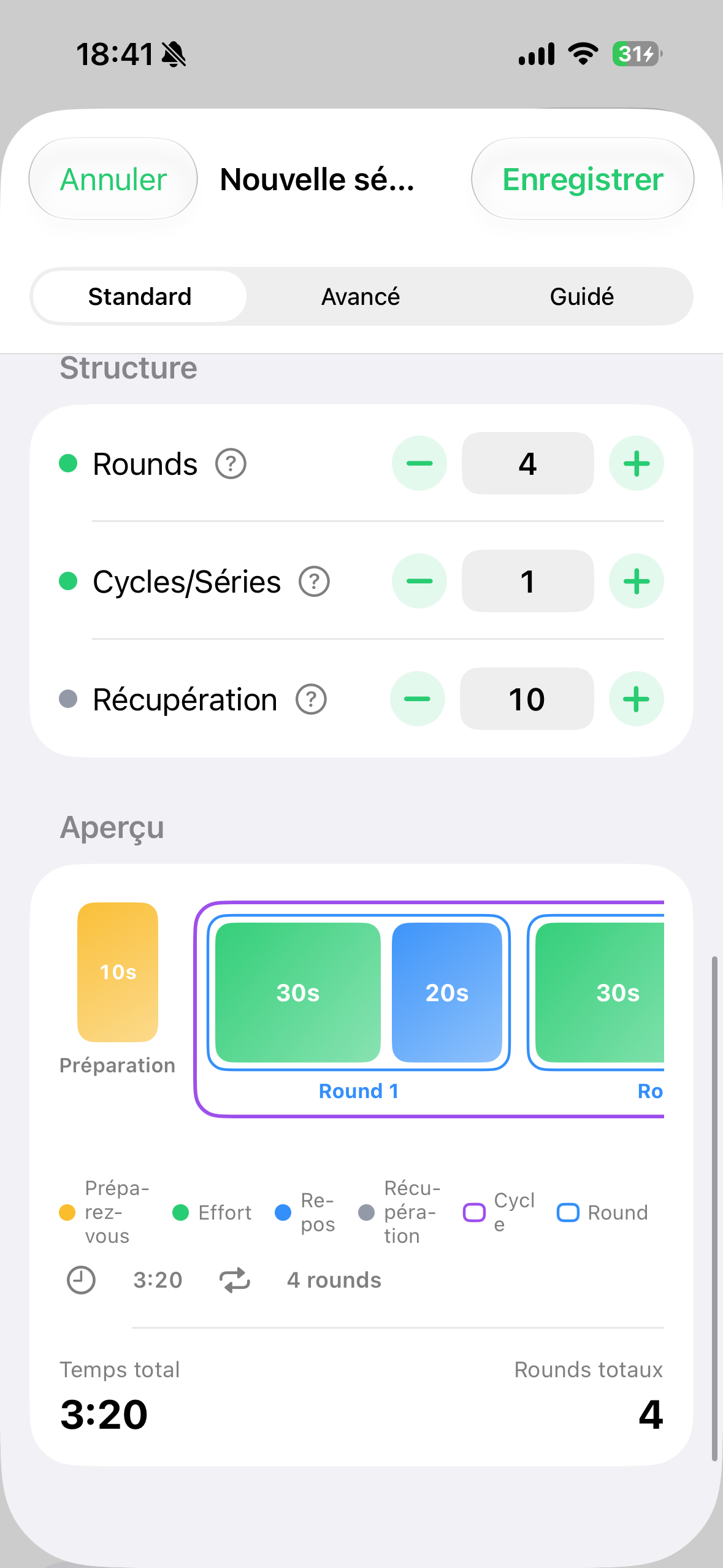 Tabata Sport Timer screenshot 7
