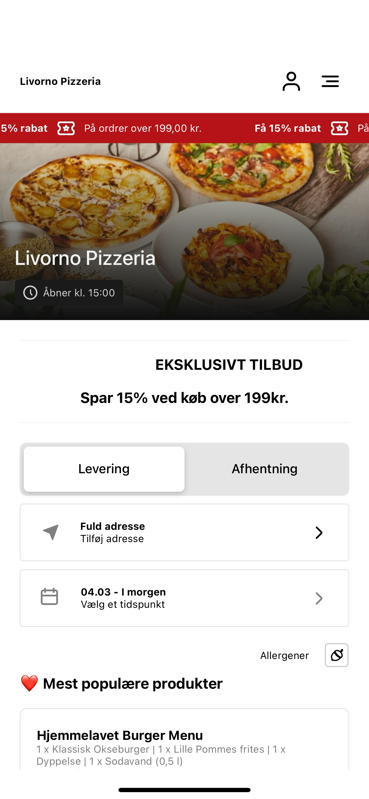 Livorno Pizzeria DK screenshot 3