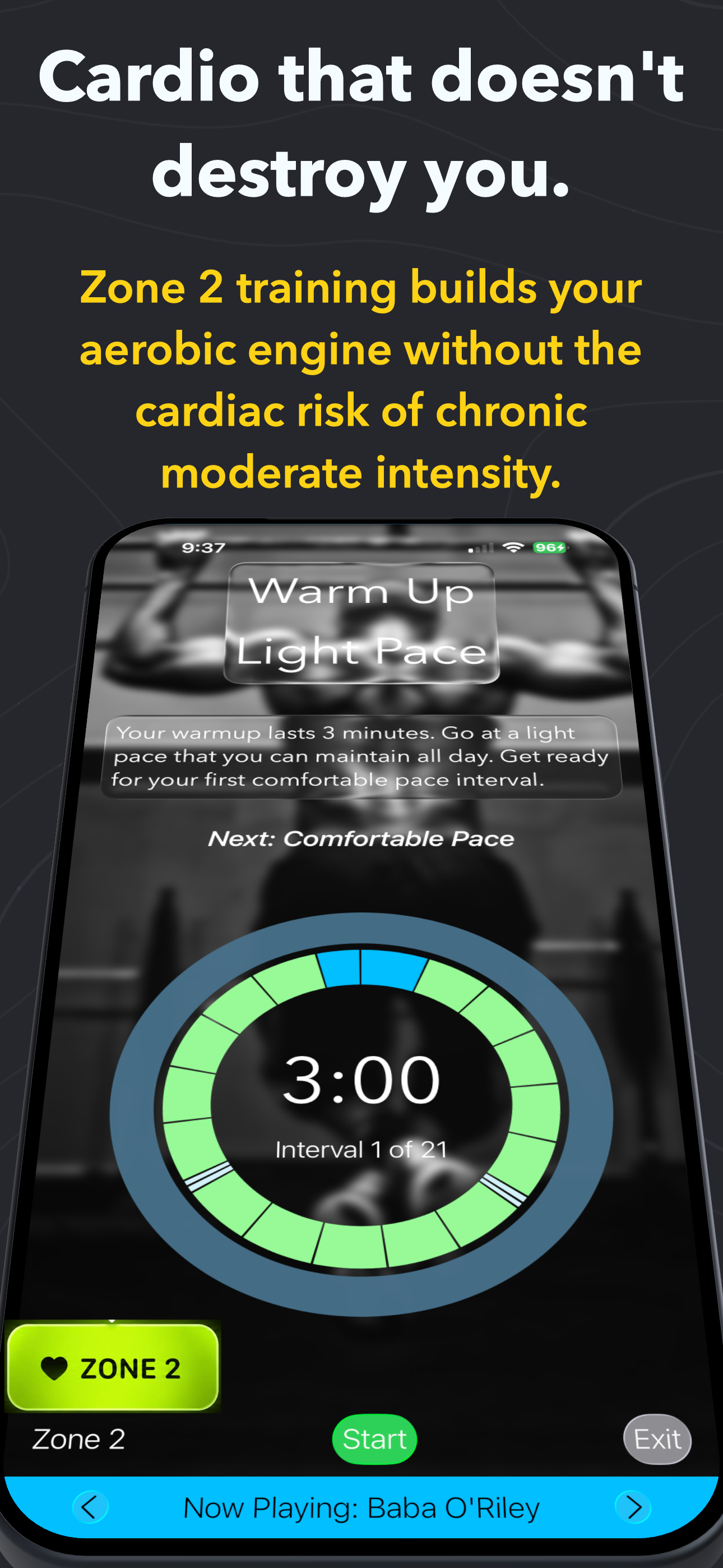 Max Workout: Zone 2 HIIT VO2