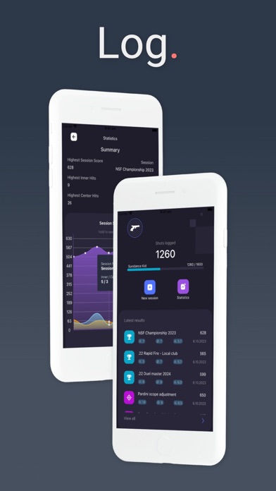 Screenshot #1 pour Shotlog - Range journal