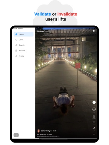 LiftReel - Competitive Fitness ipad screenshot 2