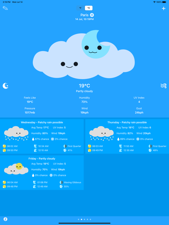 Screenshot #6 pour WeatherCute World