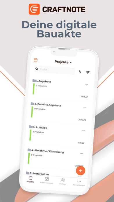 Screenshot #1 pour Craftnote - Handwerker App