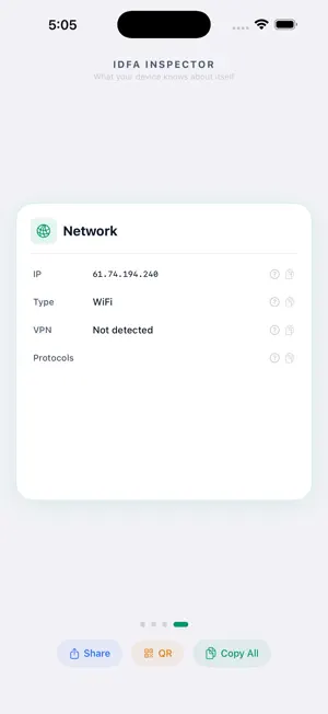 IDFA Inspector — Device Info screenshot 4