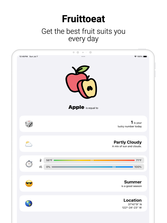 Screenshot #4 pour Fruittoeat