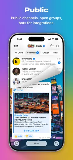 Telegram Messenger : capture d’écran 7 sur 7