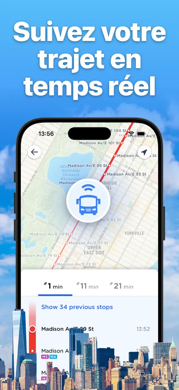 Screenshot #3 pour Transport NYC : Métro & Bus