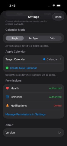 FitToCal - Workout Calendar Screenshot 5 of 7