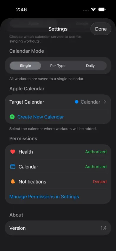 FitToCal - Workout Calendar screenshot 5