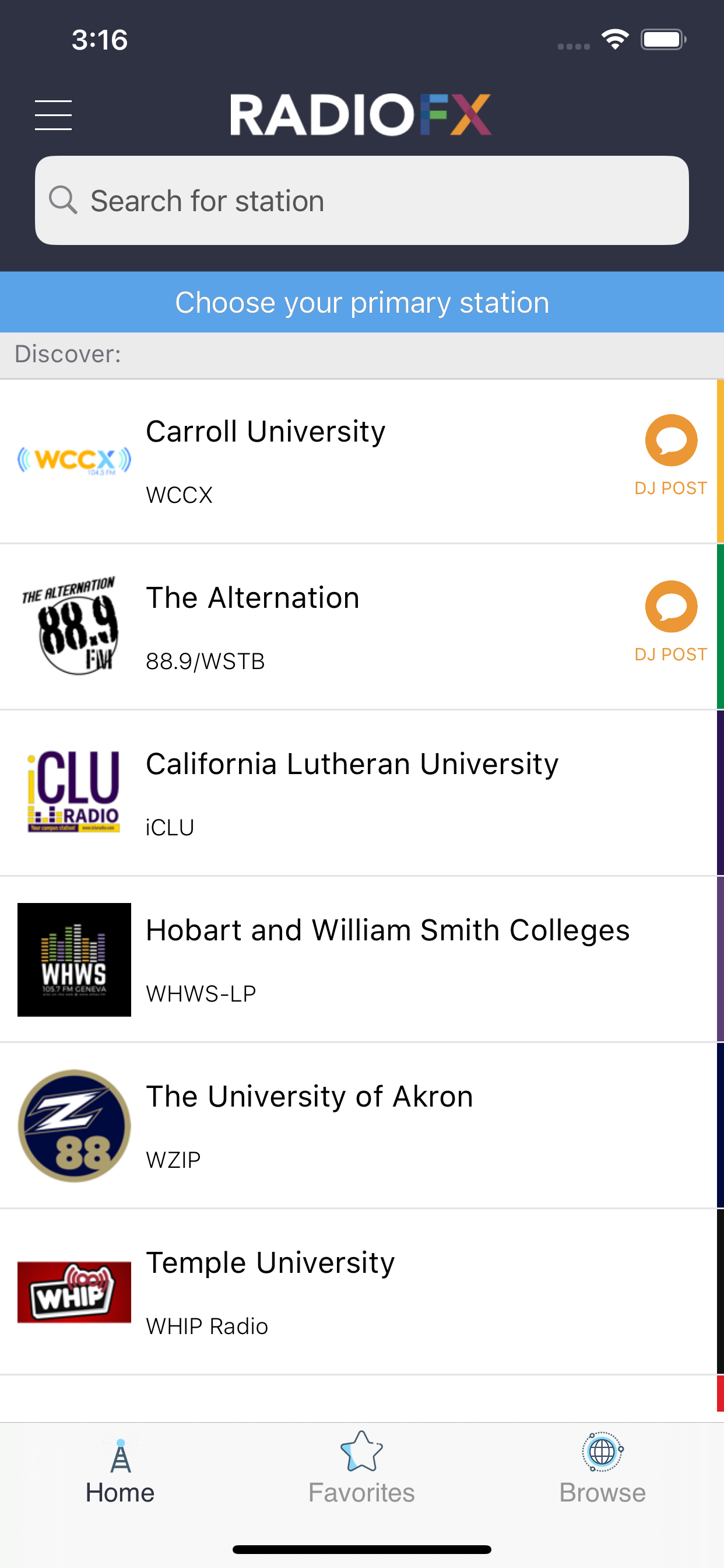 RadioFX App