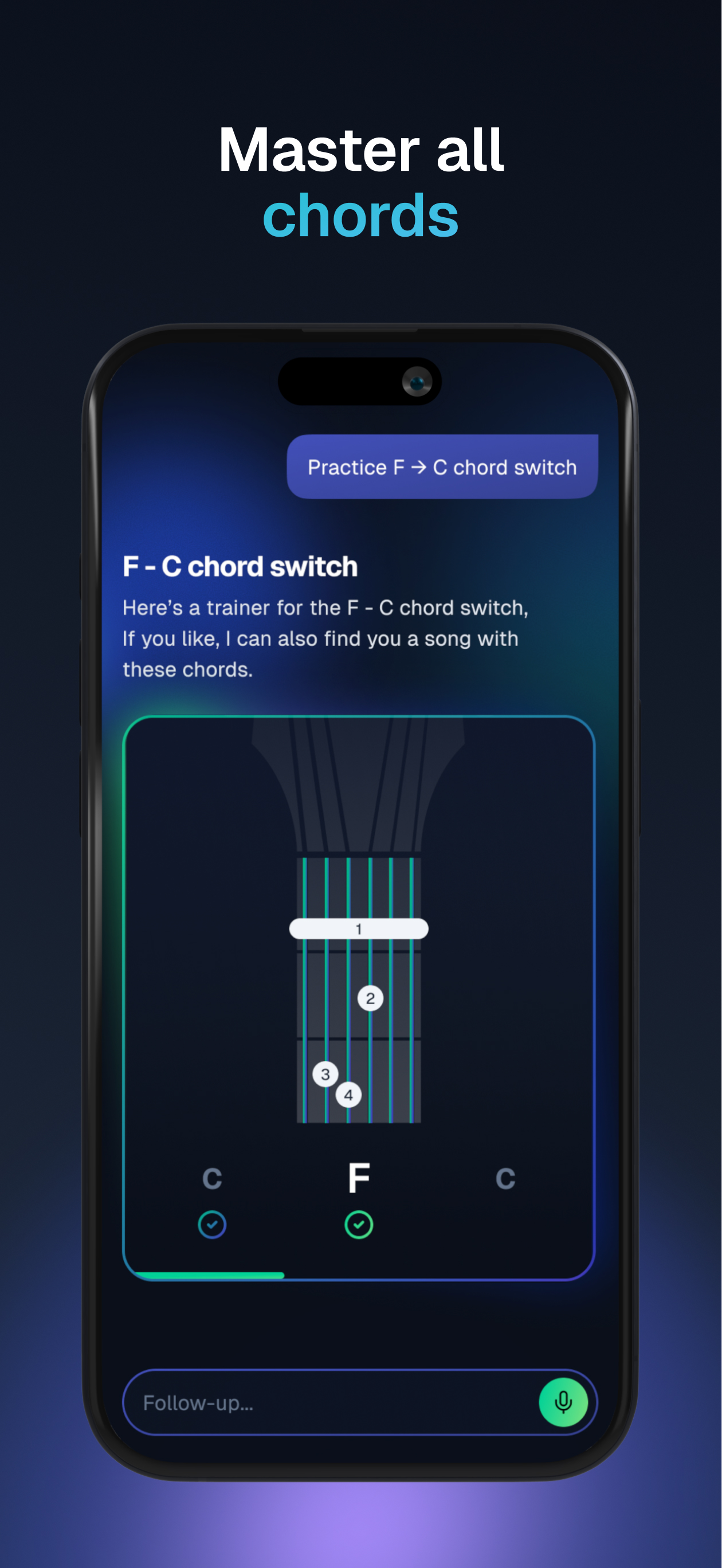 AI Guitar Lessons by Yousician