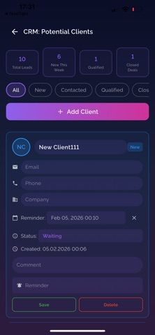 AI Business Developer iPhone screenshot