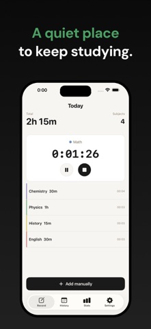 Stackd: Study Timer & Tracker Screenshot 1 of 5
