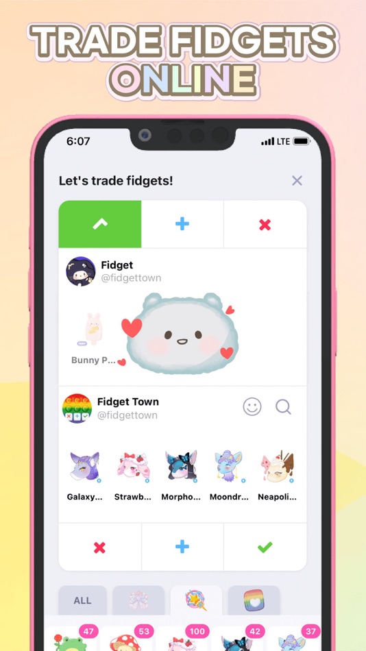#7. Fidget Town - Fidget trading (iOS) 来自: Whoyaho Corp.
