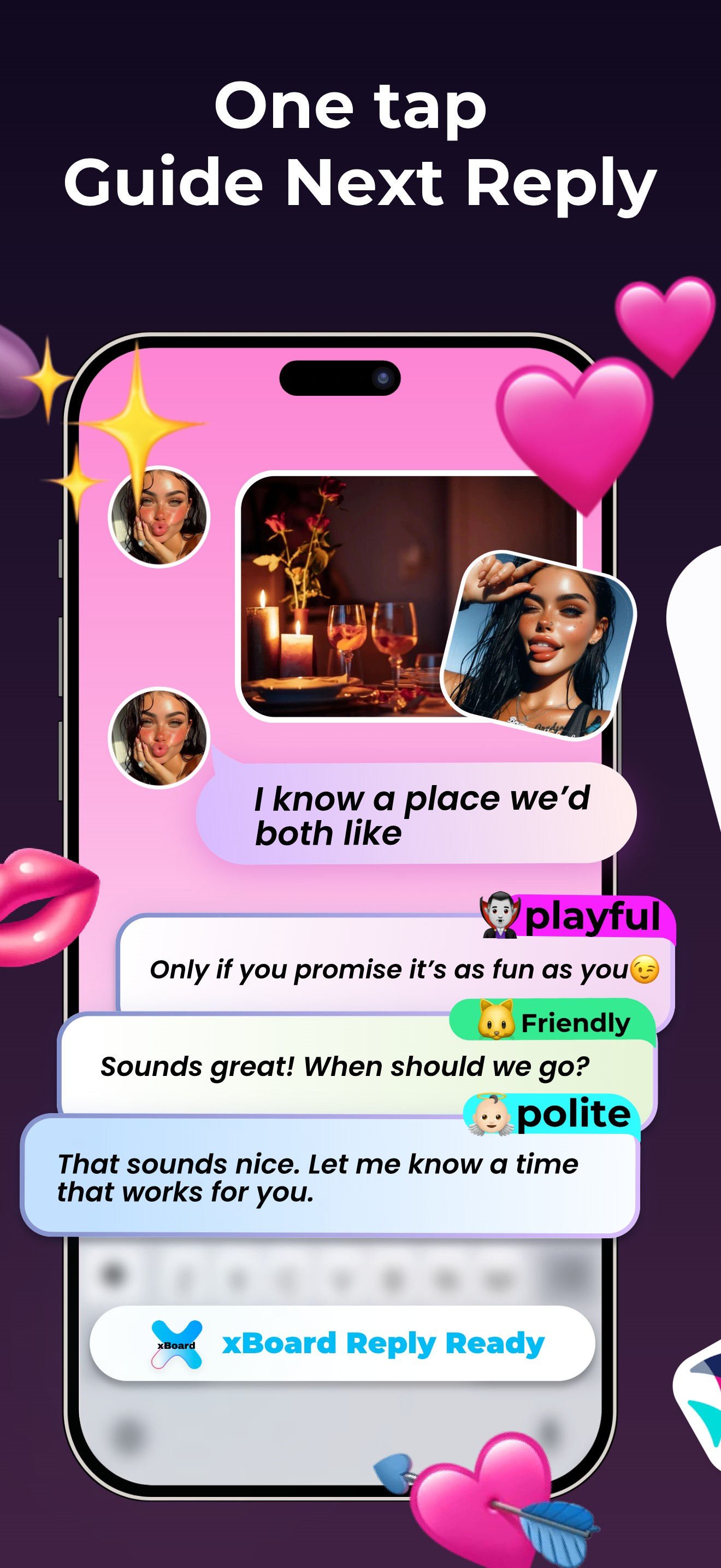 xBoard: Spicy Rizz Keyboard screenshot 3