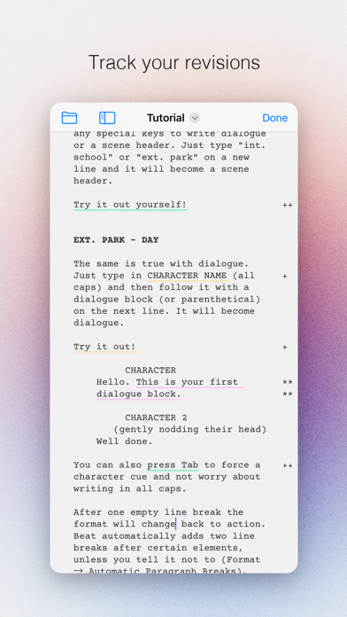 Screenshot #1 pour (beat) for iOS