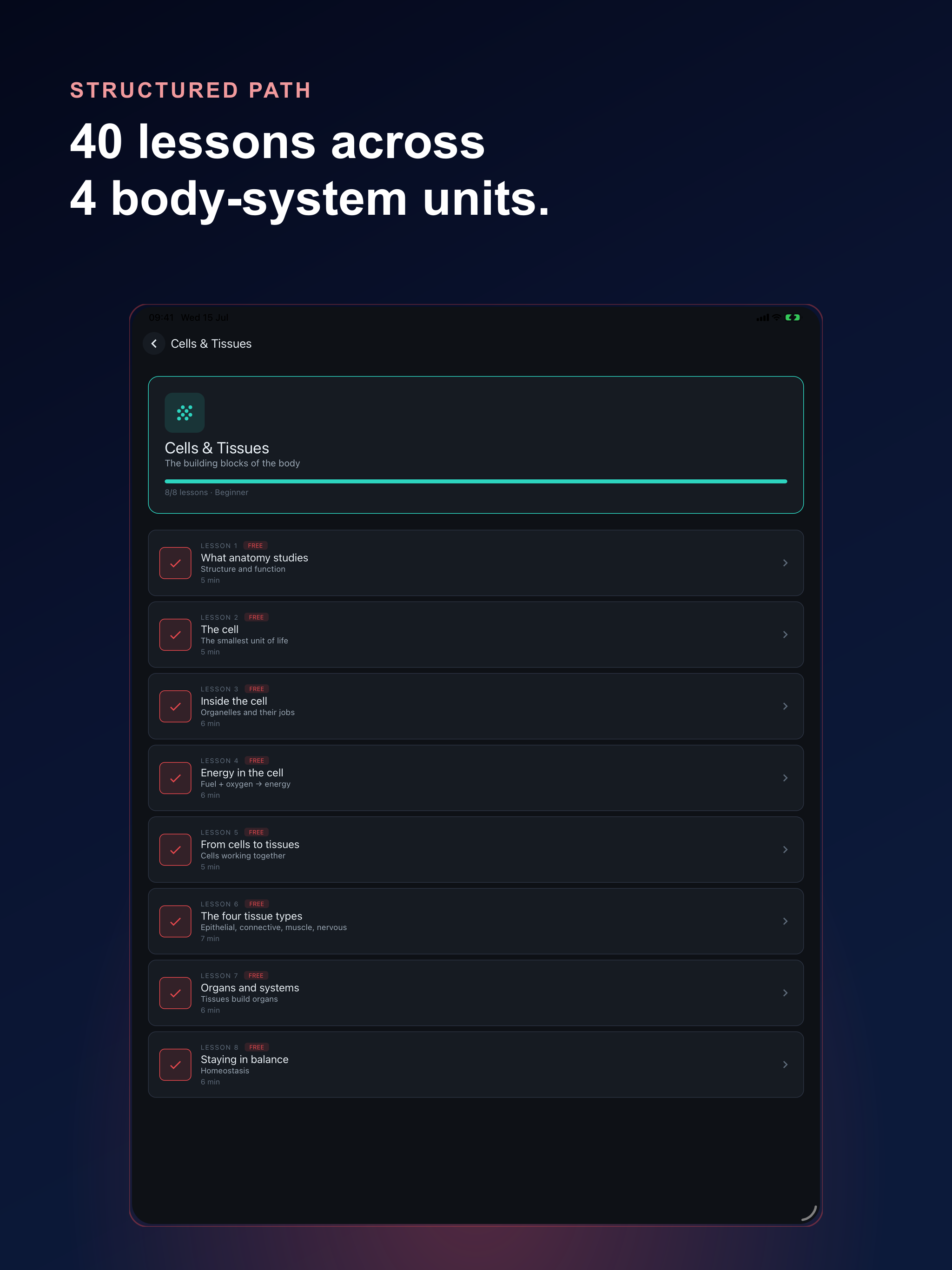 3D Anatomy Learning: AnatoMe screenshot 7