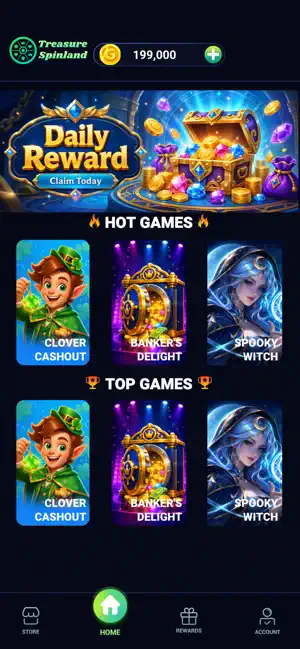 Treasure Spinland screenshot 1