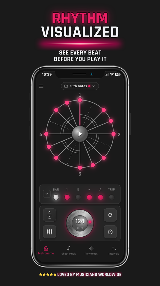 #1. Metronome Lab: Bpm Counter (iOS) Által: Levente Asztalos