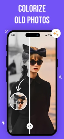 AI Photo Enhancer & Pic Editor iPhone screenshot