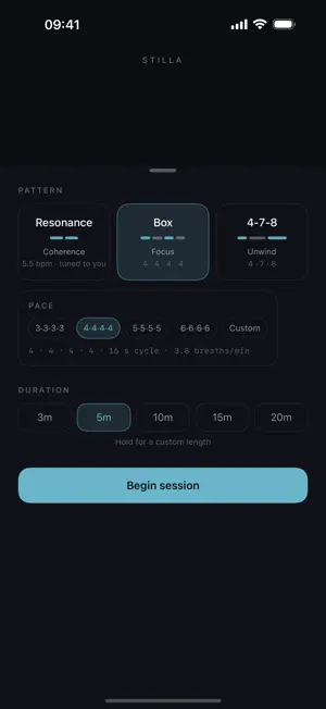 Stilla — Resonance Breathing screenshot 3