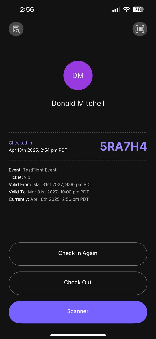 iPhone screenshot