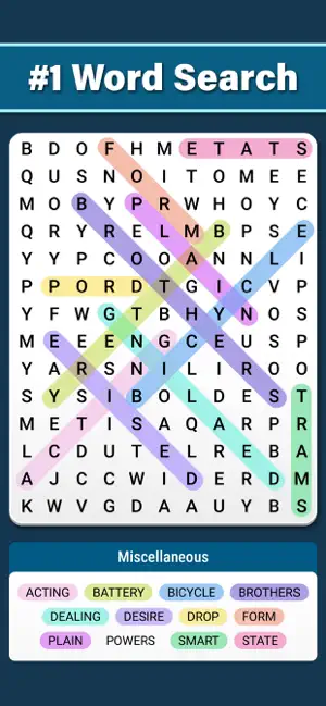 Word Search · screenshot 1