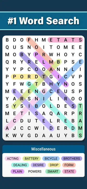 Word Search · screenshot 1