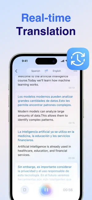 Voice Translate: AI Translator iPhone screenshot 2