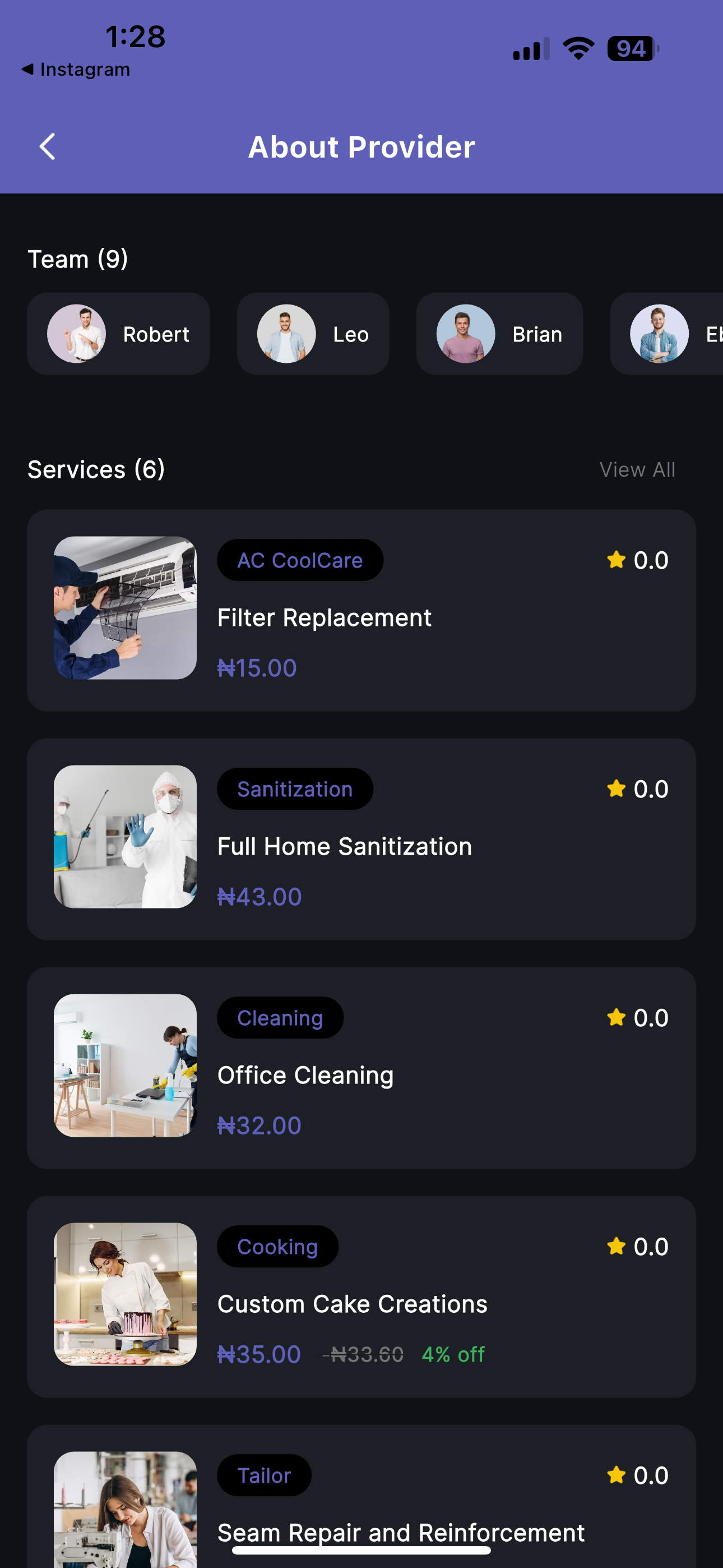 AnyTask: Service