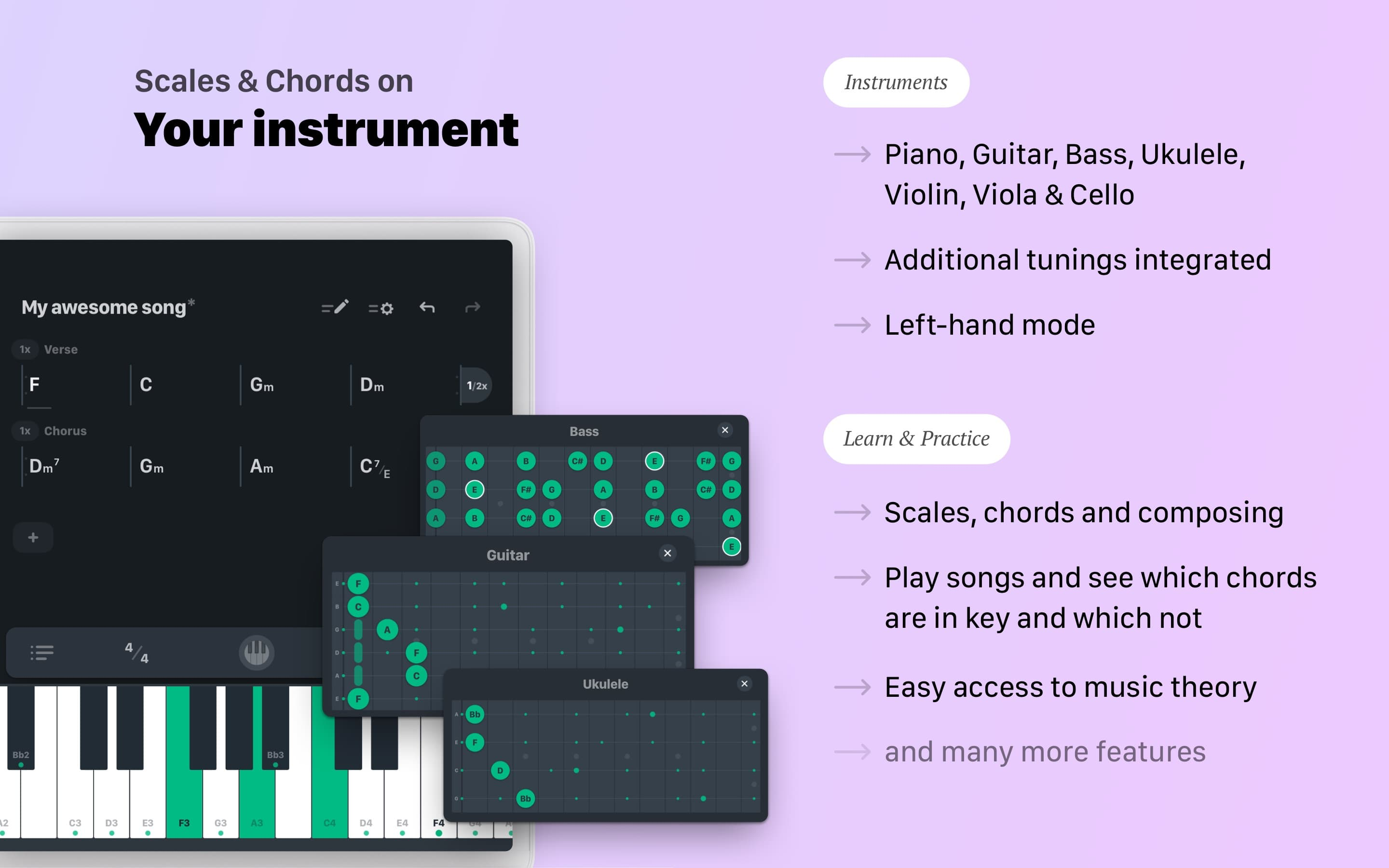 TONALY: Songs, Scales & Theory