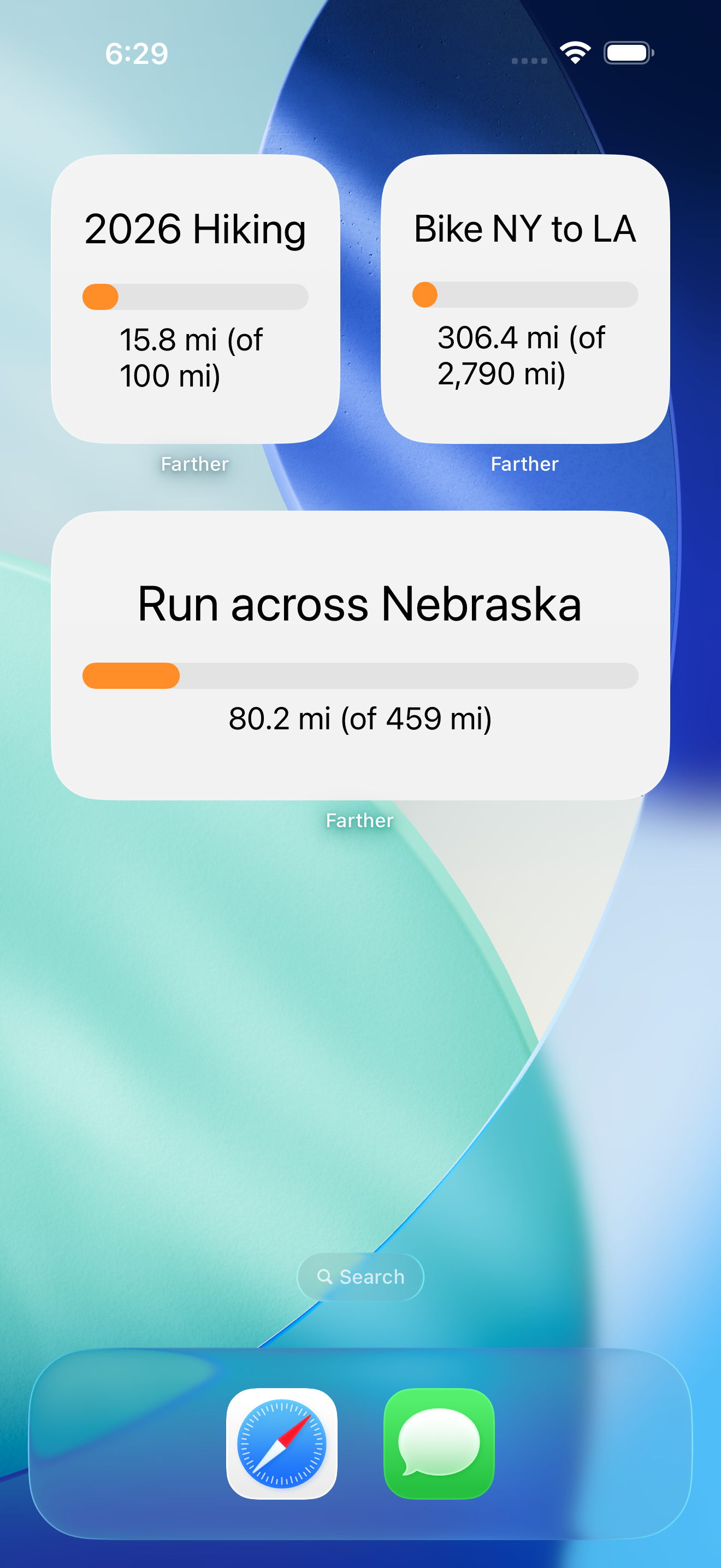 Farther: Workout Goal Tracker screenshot 7