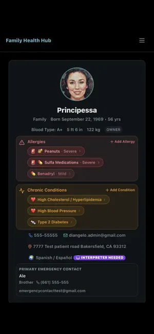 Family Health Hub screenshot 2