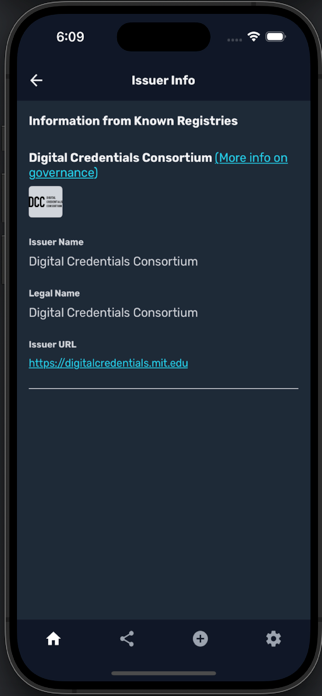 Learner Credential Wallet Screenshot 5 of 6