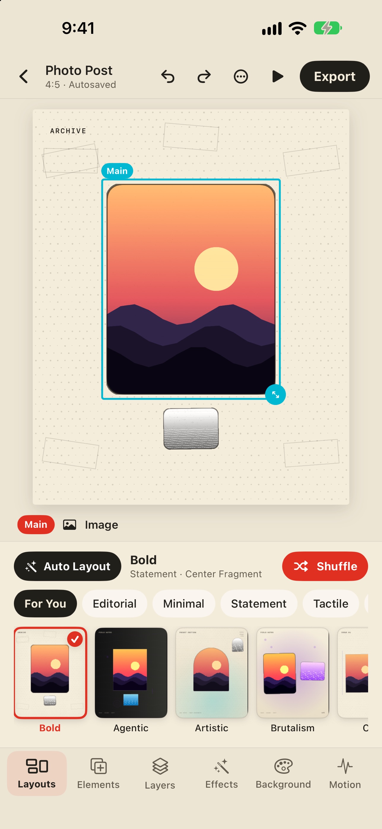 Screenshot 2 of Swaylia: Auto Post Designer