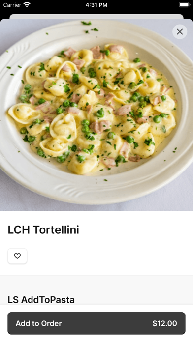 Tuscan Bistro iPhone screenshot 3 - Food & Drink app