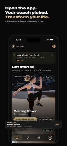 Rackd Life: Workout Challenges Screenshot 1 of 7