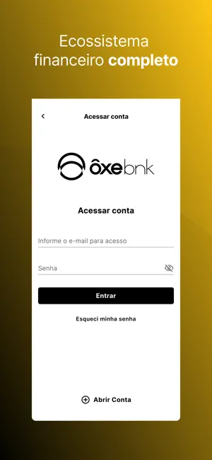 Ôxe - sua conta digital screenshot 1