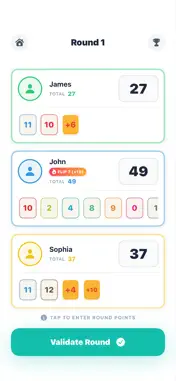 Flip 7 - Score Tracker screenshot 3