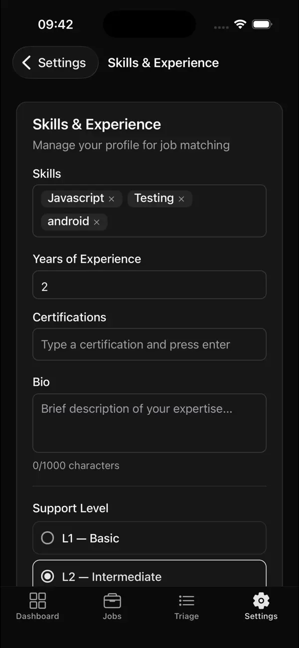 Screenshot #3 pour Supportwave