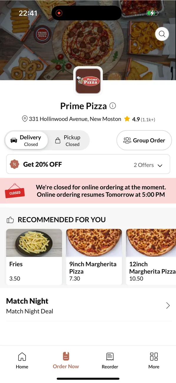 Screenshot #2 pour Prime Pizza - New Moston