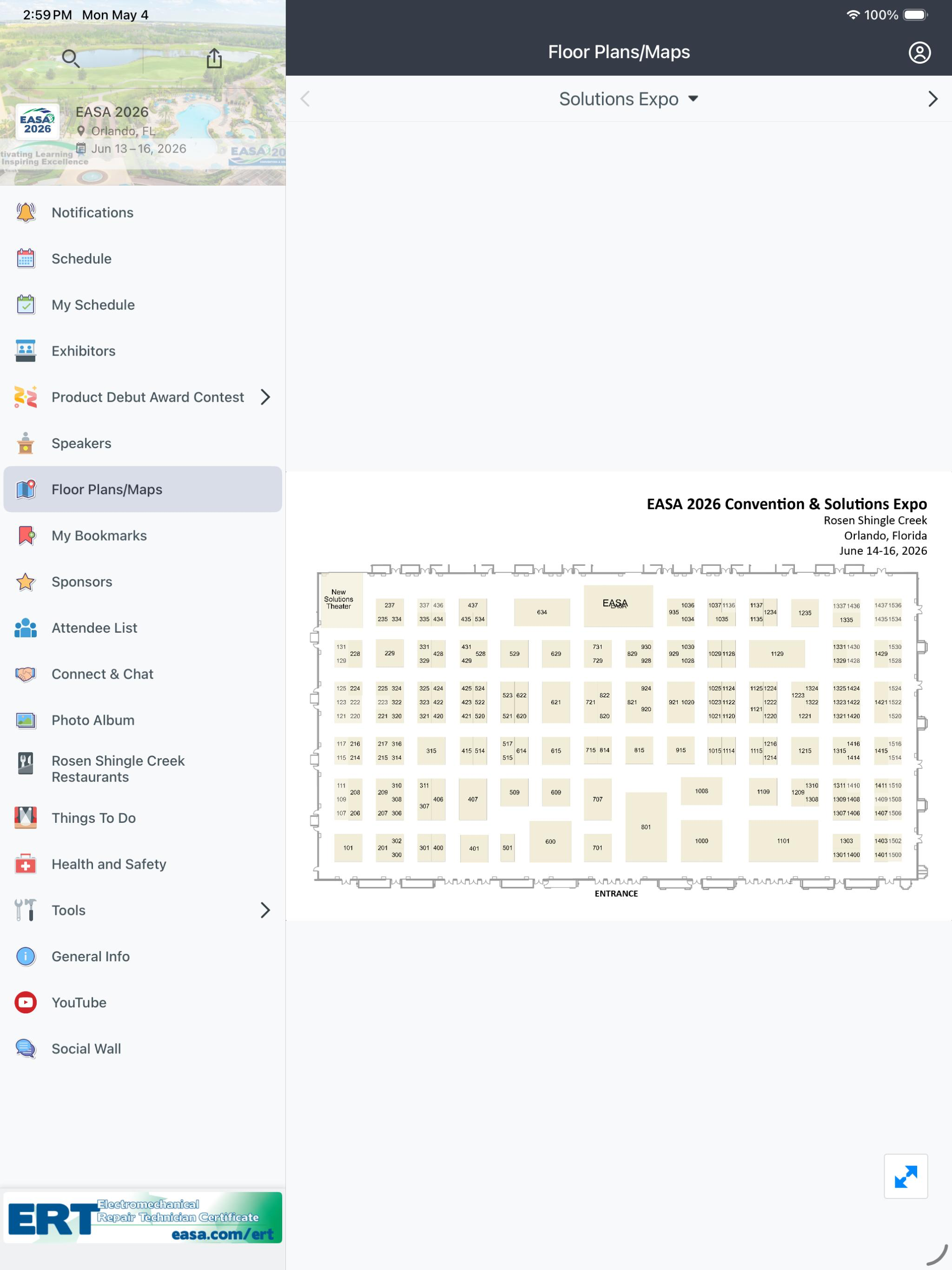 EASA 2026 Convention App