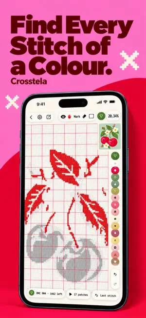 Crosstela: Cross Stitch Studio screenshot 3